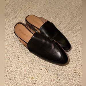 Madewell Black Frances Mule